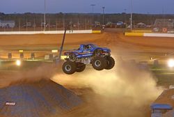 World-famous monster trucks including Bigfoot will tackle The Dirt Track at Charlotte on Saturday in the Circle K Back-to-School Monster Truck Bash.