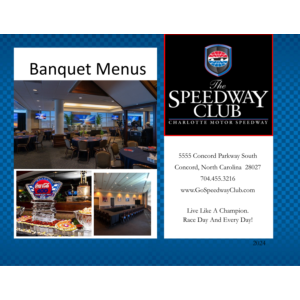 Menus | Dining | The Speedway Club