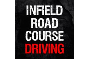 Infield Road Course Driving Logo