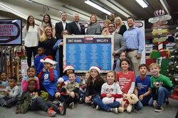 The Charlotte chapter of Speedway Children's Charities donated more than $952,000 to 98 area charitable organizations in a special grant presentation on Wednesday at Charlotte Motor Speedway