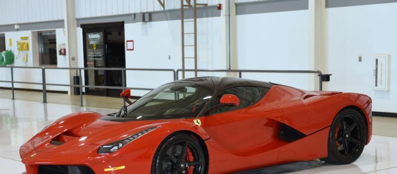 On loan from NASCAR Hall of Fame team owner and avid car enthusiast Rick Hendrick, this rare Ferrari LaFerrari, valued at $5 million, will be on display April 7-10 at the Charlotte AutoFair