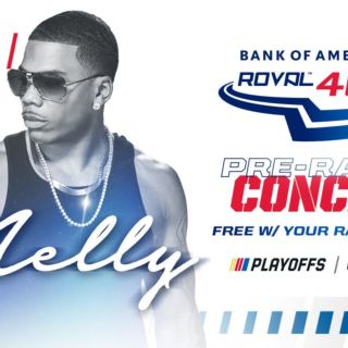GRAMMY-WINNING RAP SUPERSTAR NELLY TO HEADLINE PRE-RACE CONCERT, DRIVER INTRODUCTIONS AT BANK OF AMERICA ROVAL™ 400 Thumbnail