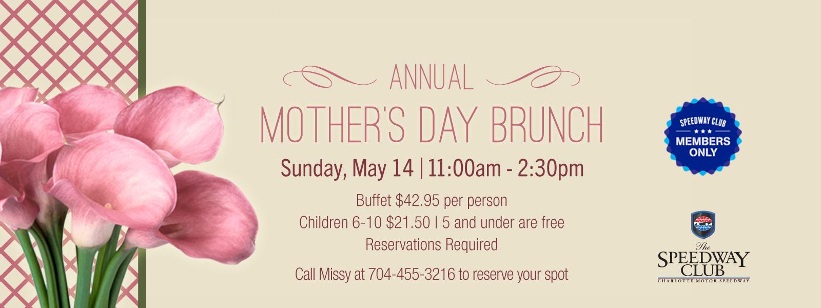 Annual Mother's Day Brunch