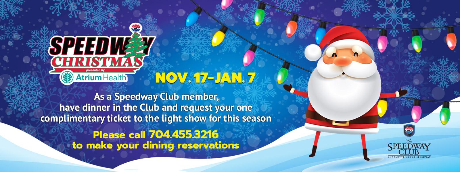 Speedway Christmas <span>presented by Atrium Health</span>