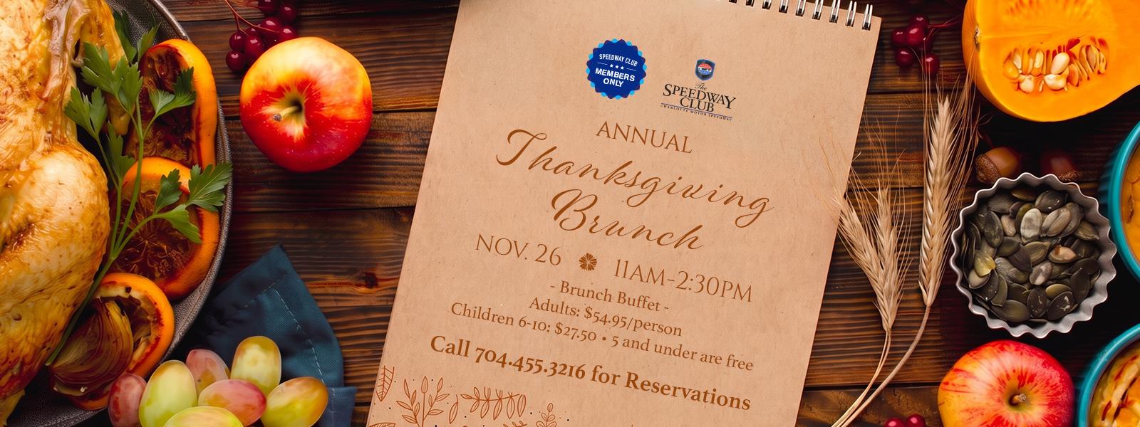 Annual Thanksgiving Brunch