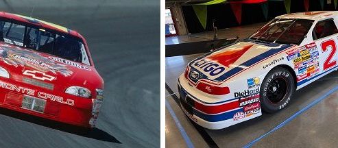 From Jeff Gordon's infamous "T-Rex" car (top left) to David Pearson's famed No. 21 Wood Brothers Racing machine (bottom), guests will be treated to two dozen gas-guzzling stock cars as part of a NASCAR 75th anniversary display at AutoFair this weekend